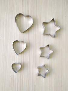 Juego de Cortadores de Galletas y Bizcochos, Utensilios de Repostería, Diseño Personalizado, Herramientas Metálicas Decorativas para Navidad, Acero Inoxidable - Product Image 3