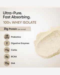 Concentré de protéines de lactosérum OEM sans saveur, poudre WPC, 24 g de protéines avec BCAA EAA, complément de récupération musculaire après l'entraînement - Product Image 3