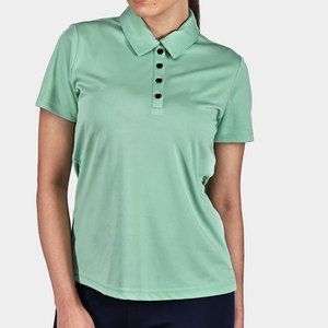 Conception de logo personnalisé pour chemises femme en toile polyester/coton, anti-boulochage, écologique, respirant, service OEM, vente en gros - Product Image 5