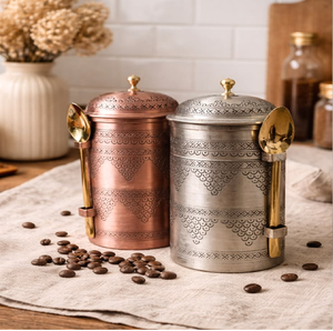 Modern Silver Metal Moisture-proof Food <b>Canisters</b> Classic Design Flip Top Lids for Pantry Storage Available Wholesale Prices. - Product Image 4