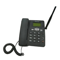 Téléphone de bureau sans fil fixe SC-3968-GP Quadri-bande 850/900/1800/1900MHz avec fonction SMS par carte SIM et garantie d'un an