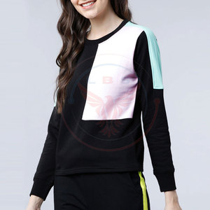Sweat-shirts en coton 100% pour femmes, personnalisés avec logo sur le devant, pour l'hiver - Product Image 2