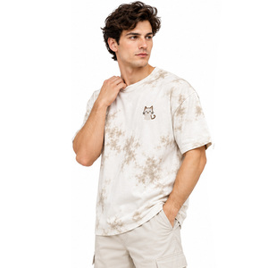 Mens <b>Tie</b> Dye T Shirt 100% Cotton Short Sleeve Crewneck Casual Tee with Small Chest Graphic Custom Wholesale Apparel Supply Trade - Product Image 3