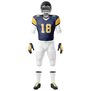 Groothandel op maat gemaakte American football uniformen, hoge vraag, lichtgewicht sportkleding, American football shirts set - Product Image 6