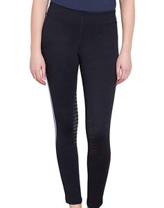 Pantalons d'équitation en silicone pour hommes, fabriqués en usine, vente en gros, leggings d'équitation en coton à taille haute, livraison directe d'usine - Product Image 3