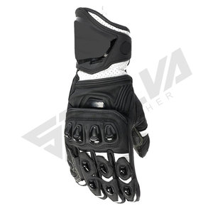 Guantes de Motociclismo Estilo Racing para Hombre con Protección Rígida en los Nudillos, Agarre Cómodo, Costuras Resistentes y Correa de Muñeca Segura - Product Image 2