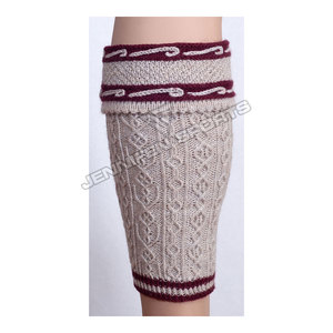 Traditional Bavarian Style Ankle High Thick Wool/Spandex <b>Socks</b> for <b>Men</b> Classic Alpine Folk Festival Wear - Product Image 5