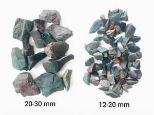 Vente en gros de copeaux de pierre d'agate mousse naturelle brute pour terrazzo, aménagement extérieur, jardinage et artisanat - Product Image 5