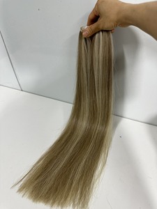 Los paquetes de cabello humano recto a granel más vendidos, cutícula de color piano alineada, precio al por mayor, largo, 10-32 pulgadas - Product Image 5