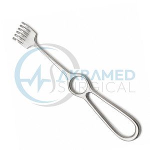 เครื่องมือผ่าตัดคุณภาพสูง Volkmann Retractor ขนาด 8.5 นิ้ว 6 แฉก ทำจากเหล็กกล้าไร้สนิมคมกริบ ได้รับการรับรองมาตรฐาน CE ใช้ซ้ำได้ - Product Image 4