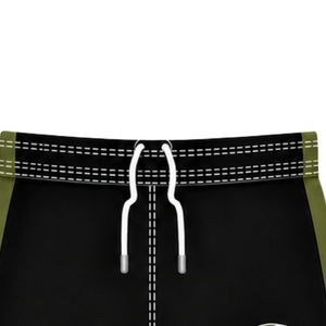 Pantalones Cortos de Fútbol Negros y Verde Oliva, Uniformes Deportivos Transpirables para Entrenamiento de Equipo, Ropa Deportiva de Secado Rápido con Cordón Elástico - Product Image 6