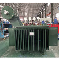 Transformador de Potencia Sumergido en Aceite de 7000 KVA, Autotransformador Trifásico, Estructura de Bobina Toroidal, Transformador Elevador de Distribución