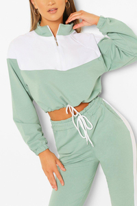 Conjunto Deportivo para Mujer, Sudadera con Capucha y Pantalones Deportivos, Conjunto Deportivo Holgado a la Moda para Invierno - Product Image 5