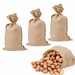 Bolsa de Yute Ecológica, Reciclable y Biodegradable, de Grado Alimenticio, para Productos Agrícolas, Patatas, Verduras, Regalos y Textiles - Product Image 6