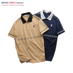 Polo design personnalisé avec logo brodé pour homme T-Shirt unisexe en tissu Polo respirant à impression numérique par sublimation - Product Image 1