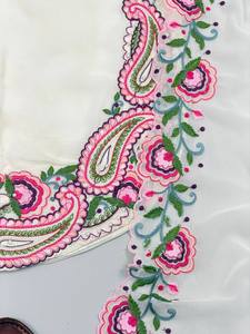 Ensemble de costume Farshi en georgette lourde de qualité supérieure pour femmes avec dupatta brodée et vêtements ethniques élégants - Product Image 5