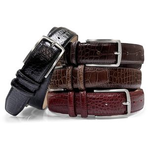 Cinturón de Cuero para Hombre de Marca de Lujo de Estilo Clásico, Cinturón de Cuero Genuino Duradero a Precio Económico, Cinturón de Cuero Genuino para Hombre - Product Image 3