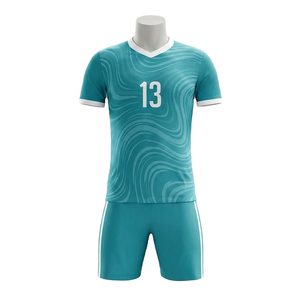 Uniforme de Fútbol Personalizado de Primera Calidad, Sublimado, OEM, Conjunto de Camiseta de Fútbol Unisex, Secado Rápido, Transpirable, Fabricante de Equipaciones Deportivas, Poliéster - Product Image 1
