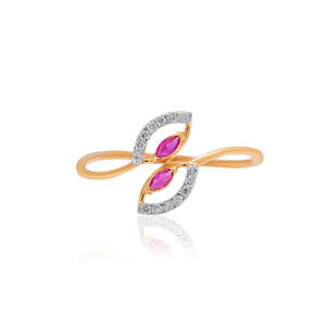 Diamante radiante natural de 0.08 quilates con certificación IGI, corte brillante redondo, en oro amarillo macizo, claridad VS-SI, color H-I - Product Image 2