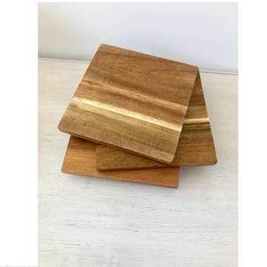 Handmade Natural <b>Wooden</b> <b>Slice</b> coaster Set Bohemian Design Custom Size Eco-friendly Washable Non-Toxic Home Decor - Product Image 5