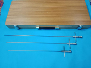 Instrumentos de Neurocirugía de Acero Inoxidable, Tipo Shunt Passer, de Longitud Pequeña, Mediana y Grande, Manuales, 3 Piezas, Aprobados por CE ISO 13485 - Product Image 6