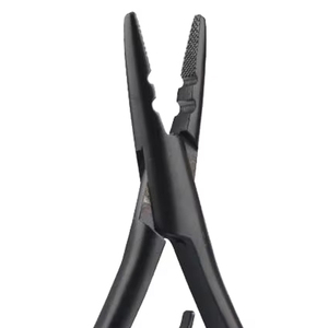 Alicates de precisión para extensiones de cabello, herramienta profesional para peinado en salón, para aplicaciones de microanillos y extensiones de cuentas - Product Image 2