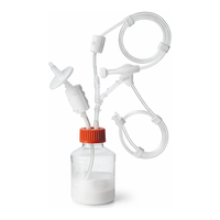 Capuchon de transfert aseptique jetable pour flacons microporteurs, stérile, Luer Lock ou MPC