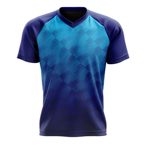 T-shirts pour hommes, été, couleur unie, col en V, manches courtes, doux, respirants, en polyester et coton. - Product Image 5