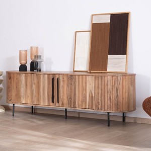 Meuble TV Vandana Silver Layerstyle en acacia Bopee 175 cm - Product Image 3