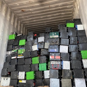 Déchets de batteries au plomb déchargées de haute qualité, en vrac, emballés par palettes, prêts à être expédiés - Product Image 5