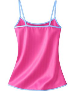 Custom Pink Blue Satin Women Pajama Set Silk Sleepwear <b>Spaghetti</b> <b>Strap</b> Cami And Shorts Soft Luxury Nightwear Summer Lounge Set - Product Image 4