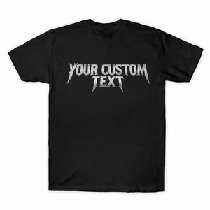 Camiseta personalizada para hombre, estilo urbano, color negro, 100% algodón, talla grande, 300 g/m², hombros caídos, cuello acanalado de alta calidad. - Product Image 1