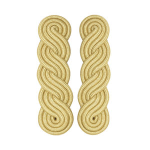 Épingle de sûreté brodée en dentelle à coudre, essentielle pour uniforme cérémoniel, en tissu toile de haute qualité, écologique et tendance, pour épaulette - Product Image 5