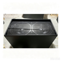 Sistem Suara Bass PA Daya Tinggi 1600w dengan Subwoofer Ganda 18 Inch untuk Konser Luar Ruangan, Speaker Panggung Profesional