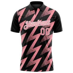 Camiseta de Polo Deportiva Profesional, Logotipo Personalizado del Equipo, Polo de Rendimiento de Secado Rápido, Fabricante de Ropa Deportiva OEM ODM - Product Image 2