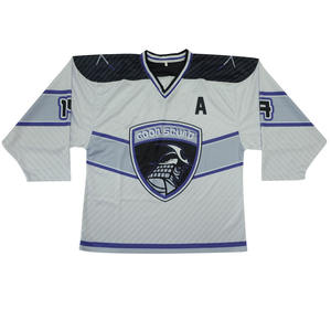 Nuevo Diseño, Precio Económico, Jersey de Hockey sobre Hielo Personalizado con Logotipo, Sublimación, Poliéster/Algodón, Secado Rápido, Servicio OEM para Hombre - Product Image 6