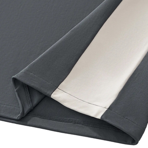 Camiseta Lisa de Cuello Alto para Hombre, Algodón, Cuello Alto, Básica, Informal, con Logotipo Personalizado, Proveedor de Ropa en Blanco - Product Image 5