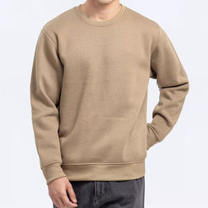 เสื้อสเวตเชิ้ตคอกลมแบบเรียบพรีเมียมขายส่งสำหรับผู้ชาย ฤดูใบไม้ร่วง ฤดูหนาว แบบสั่งทำพิเศษ - Product Image 5