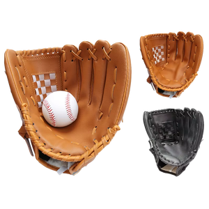 Guante de Béisbol Profesional Personalizado para Hombre, de Cuero Genuino, con Logotipo OEM, Diseño Sólido, Hecho en Pakistán, para Uso en el Campo - Product Image 1