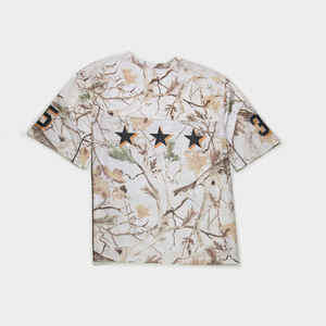 Camiseta de Fútbol de Malla con Logotipo Personalizado, Estilo Casual, Corte Cuadrado, Tallas Grandes, Secado Rápido, Transpirable, Ecológica, para Hombre, Corte Regular - Product Image 3