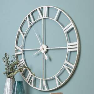 Handmade Metal Wall <b>Clock</b> Artistic Design Decorative Silent Sweep <b>Movement</b> For Living Room Office Interior Wall Decor - Product Image 4