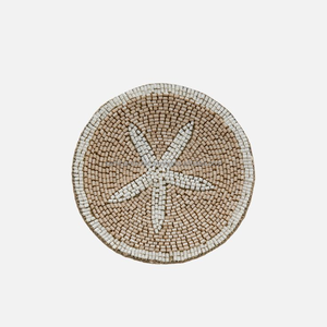 Embroidered <b>Seed</b> Bead Coasters Bohemian Coasters Embroidered Drink Coasters - Product Image 3