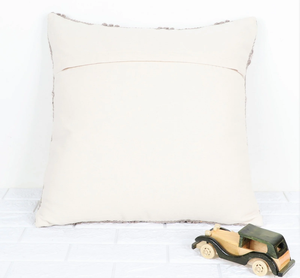 Hand Loom Woven Off <b>White</b> and Gray Textured Boho <b>Cushion</b> Cover Handmade Decorative Pillow Case for Sofa Bedroom Living - Product Image 4