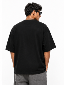 เสื้อยืดคอตตอน 100% ทรงโอเวอร์ไซส์แบบดรอปโชลเดอร์ ผ้าถักด้านหน้า - รับผลิตแบบ OEM/ODM เสื้อผ้าแบรนด์ส่วนตัว (ระบายอากาศได้ดี เป็นมิตรต่อสิ่งแวดล้อม) - Product Image 2