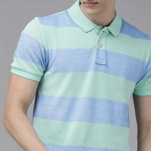 Chemises polo pour hommes avec logo personnalisé, 100 % coton, écologiques, coupe décontractée, en vente à bas prix - Product Image 1