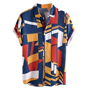 Camisa de manga corta para hombre, camisa de verano con diseño personalizado - Product Image 6