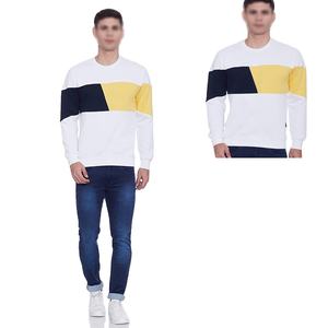 Sweat-shirt à col rond XL personnalisé pour hommes ensemble de jogging 100% coton solide respirant Streetwear vêtements de sport décontracté hiver entraînement - Product Image 2