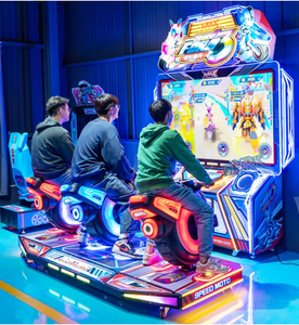 ซูเปอร์ไบค์ดีลักซ์ เครื่องเกมแข่งรถมอเตอร์ไซค์อาร์เคดแบบหยอดเหรียญ 2 ผู้เล่น รุ่นขายดี สำหรับคนรักเกมแข่งรถ - Product Image 5