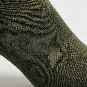 Ankle <b>Socks</b> Geometric Pattern Olive Green Breathable <b>Running</b> <b>Socks</b> for Adults Summer Thin Knitted Polyester Spandex - Product Image 5