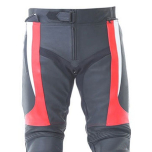 Latest Fashion Plus Size Customizable Winter Breathable Quick Dry Motorcycle Racing Leather Pants for Men - Product Image 5